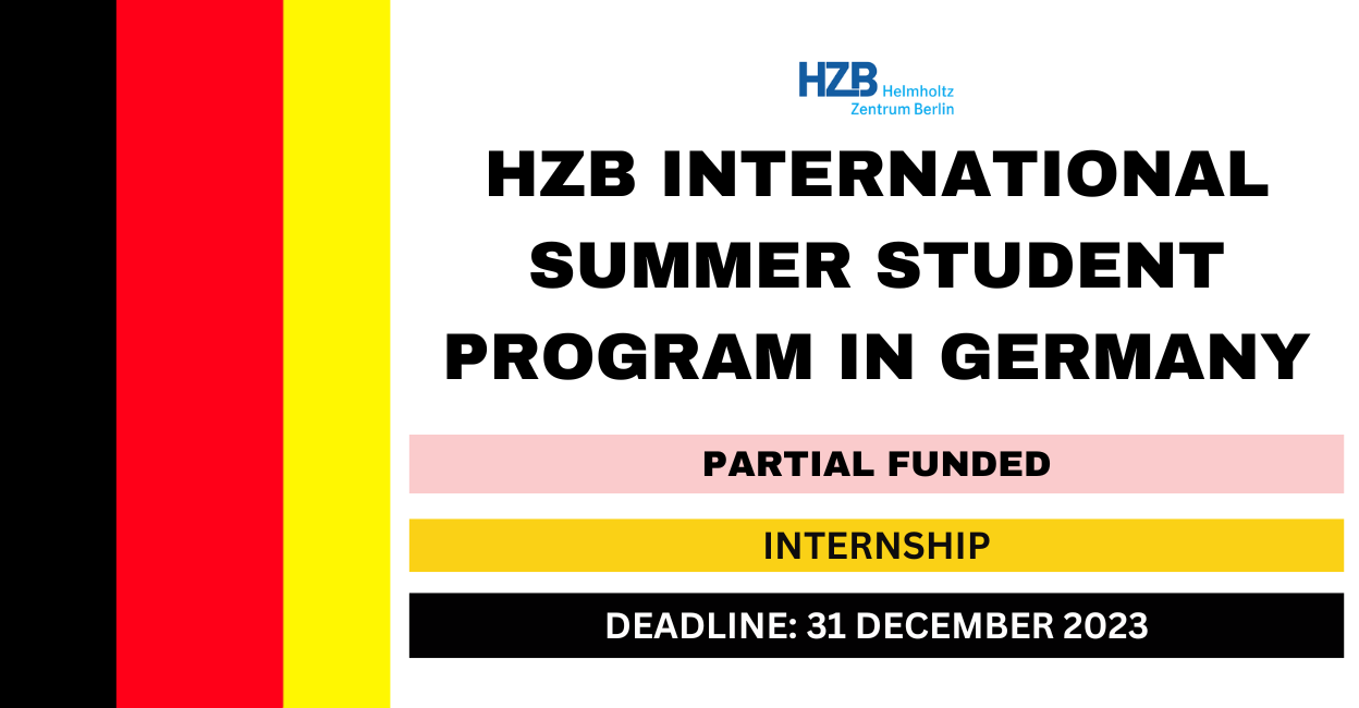 Feature image for HZB International Summer Student Program in Germany 2024