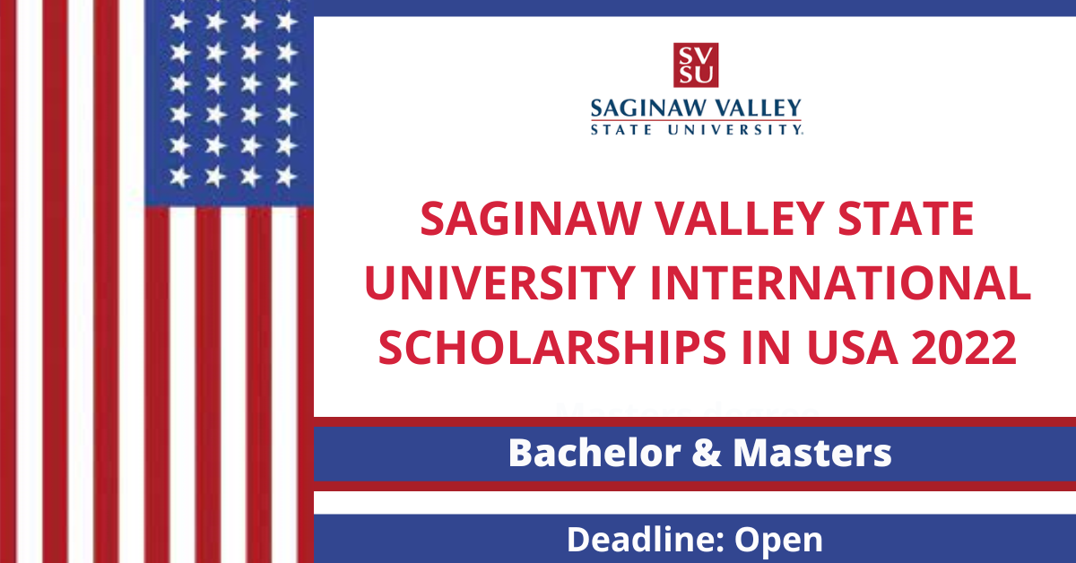 Feature image for Saginaw Valley State University International Scholarships in USA
