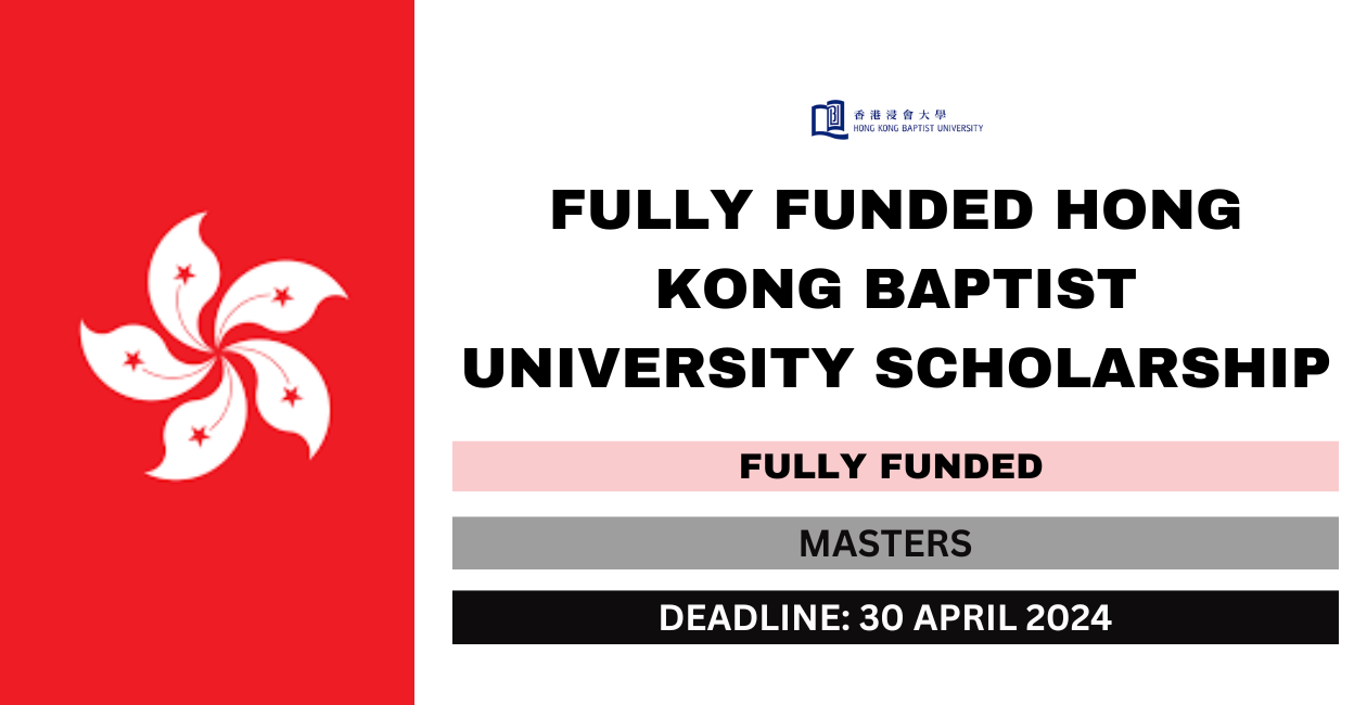 Feature image for Fully Funded Hong Kong Baptist University Scholarship 2024-25