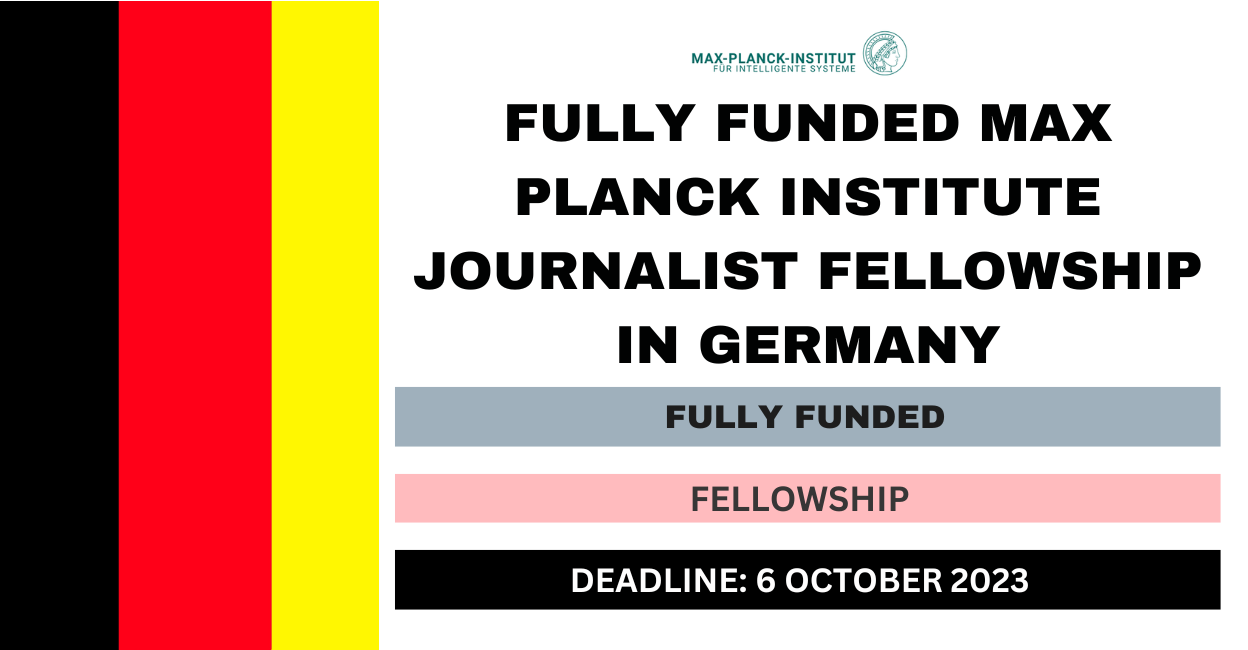 Feature image for Fully Funded Max Planck Institute Journalist Fellowship in Germany