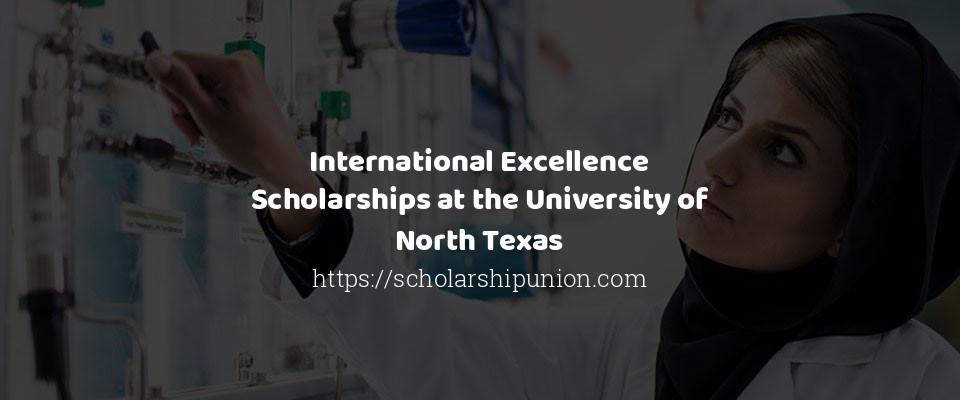 Feature image for International Excellence Scholarships at the University of North Texas