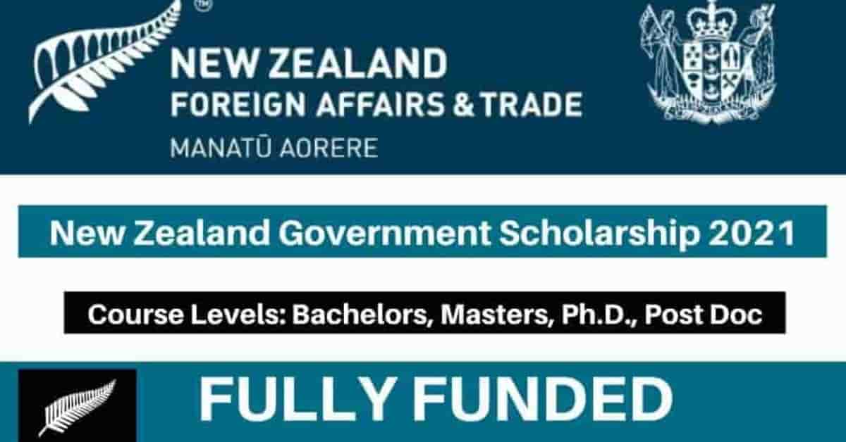 Feature image for Fully Funded New Zealand Government Scholarships 2022