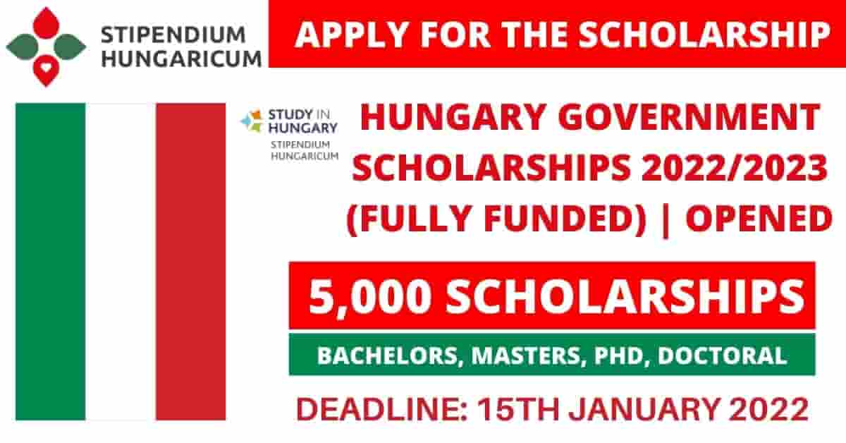 Feature image for Fully Funded Hungary Government Scholarships
