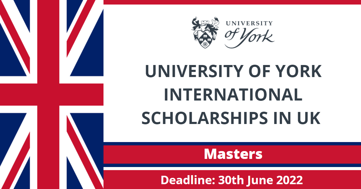 Feature image for University of York International Scholarships in UK