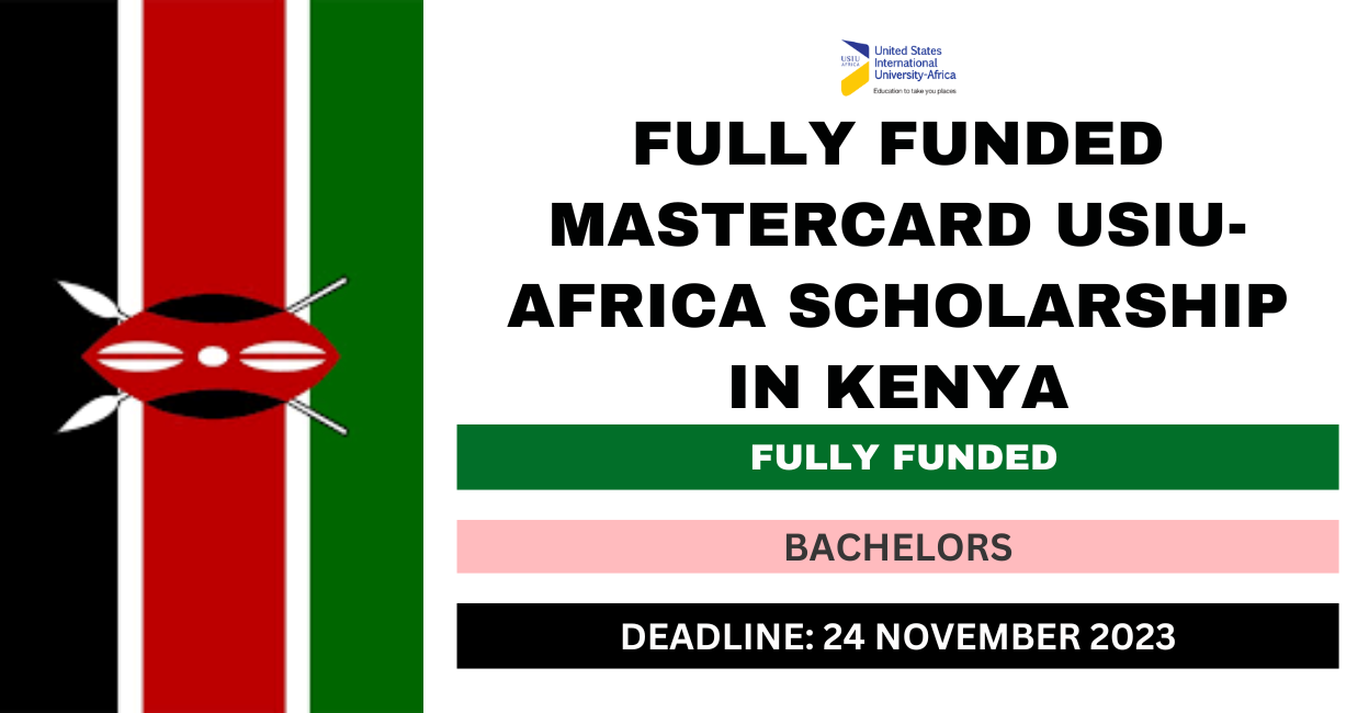 Feature image for Fully Funded Mastercard USIU-Africa Scholarship in Kenya 2024