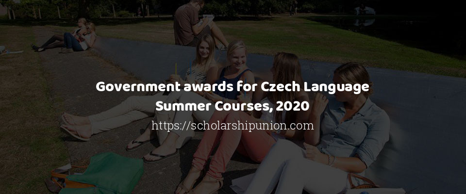 Feature image for Government awards for Czech Language Summer Courses, 2020