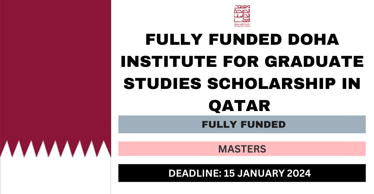 Feature image for Fully Funded Doha Institute For Graduate Studies Scholarship in Qatar 2024
