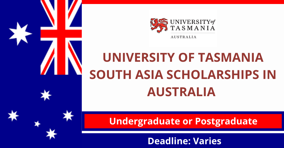 Feature image for University of Tasmania South Asia Scholarships in Australia
