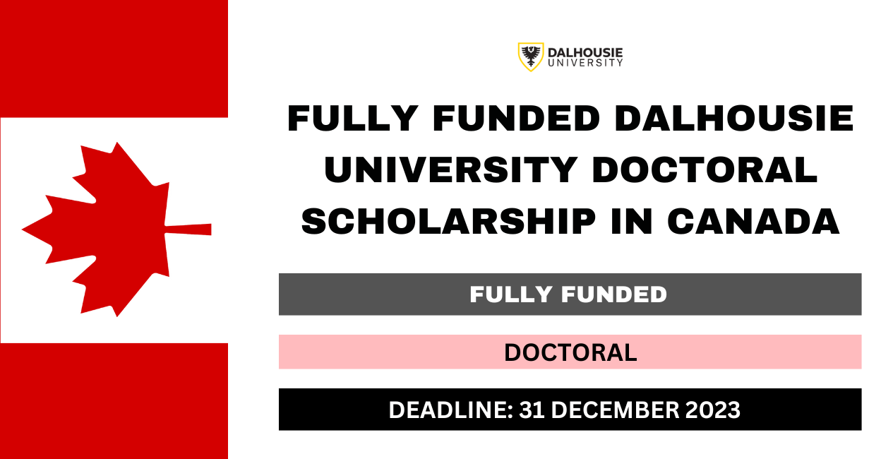 Feature image for Fully Funded Dalhousie University Doctoral Scholarship in Canada 2024
