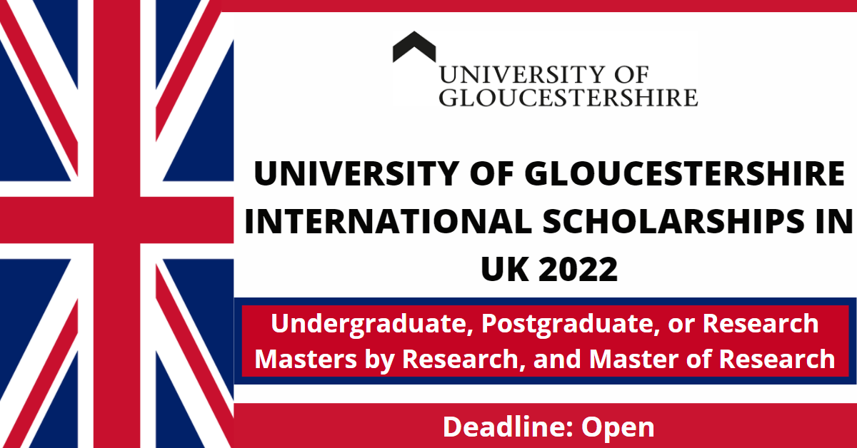 Feature image for University of Gloucestershire International Scholarships in UK 2022
