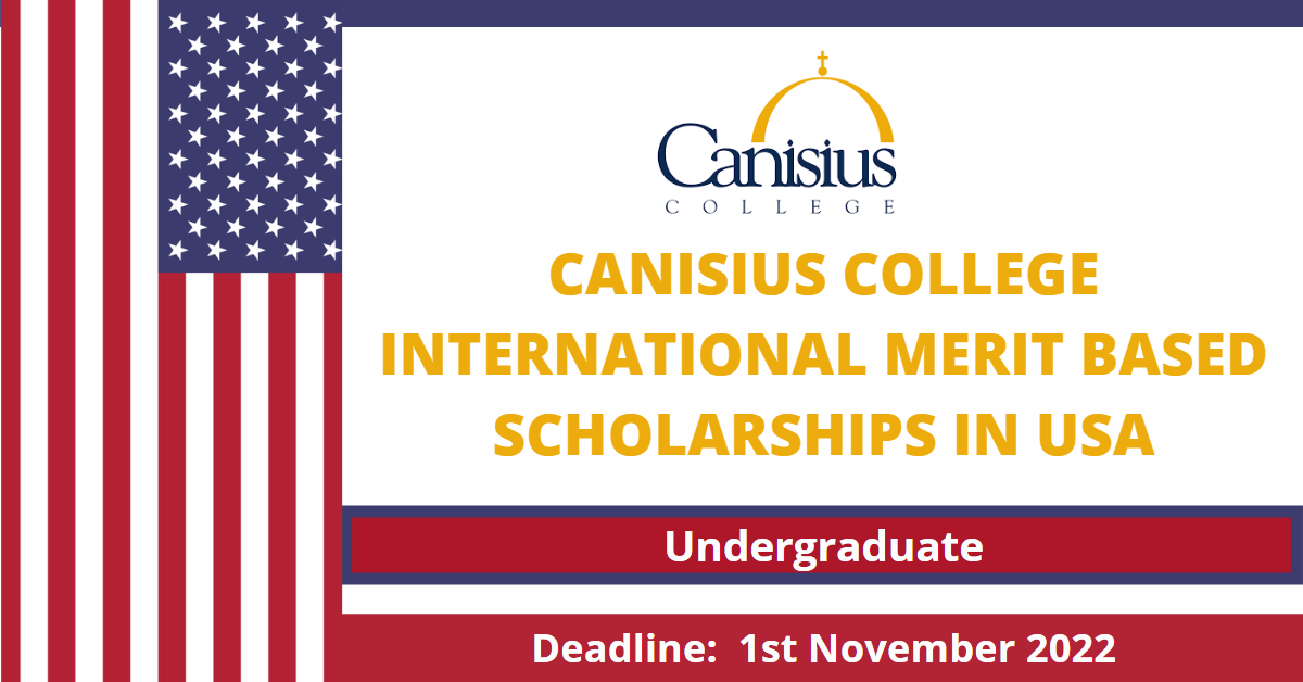 Feature image for Canisius College International Merit Based Scholarships in USA