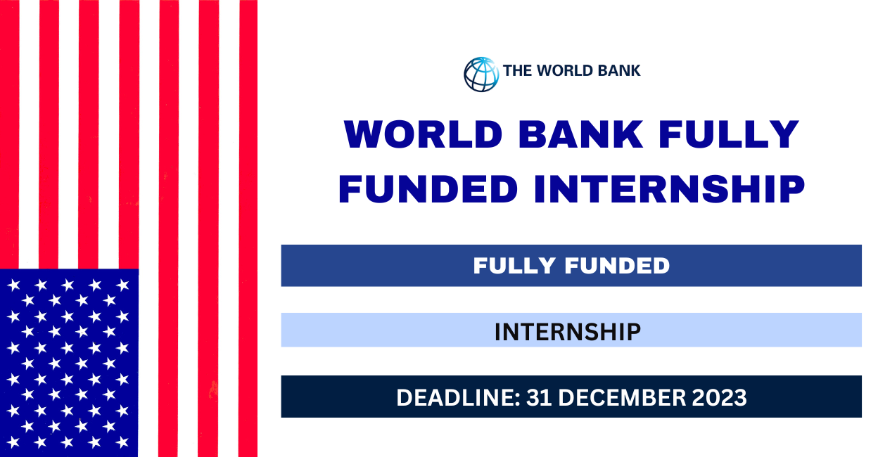 Feature image for World Bank Fully Funded Internship 2023