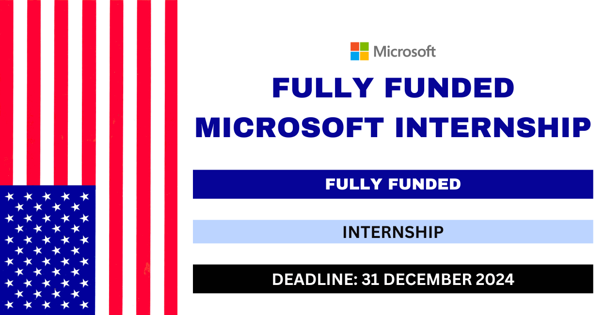 Feature image for Fully Funded Microsoft Internship 2024