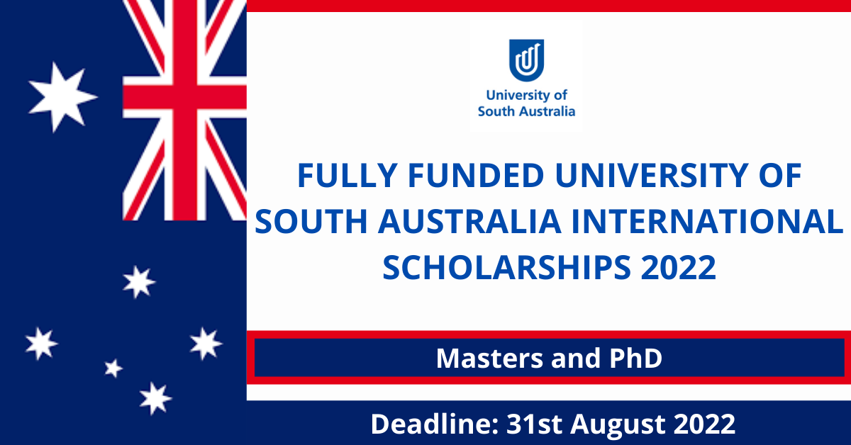 Feature image for Fully Funded University of South Australia International Scholarships 2022