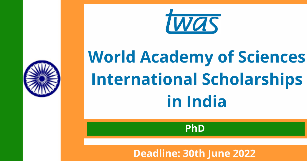 Feature image for World Academy of Sciences International Scholarships in India