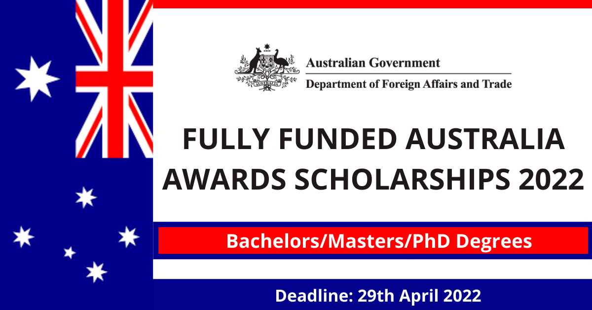 Feature image for Fully Funded Australia Awards Scholarships 2022