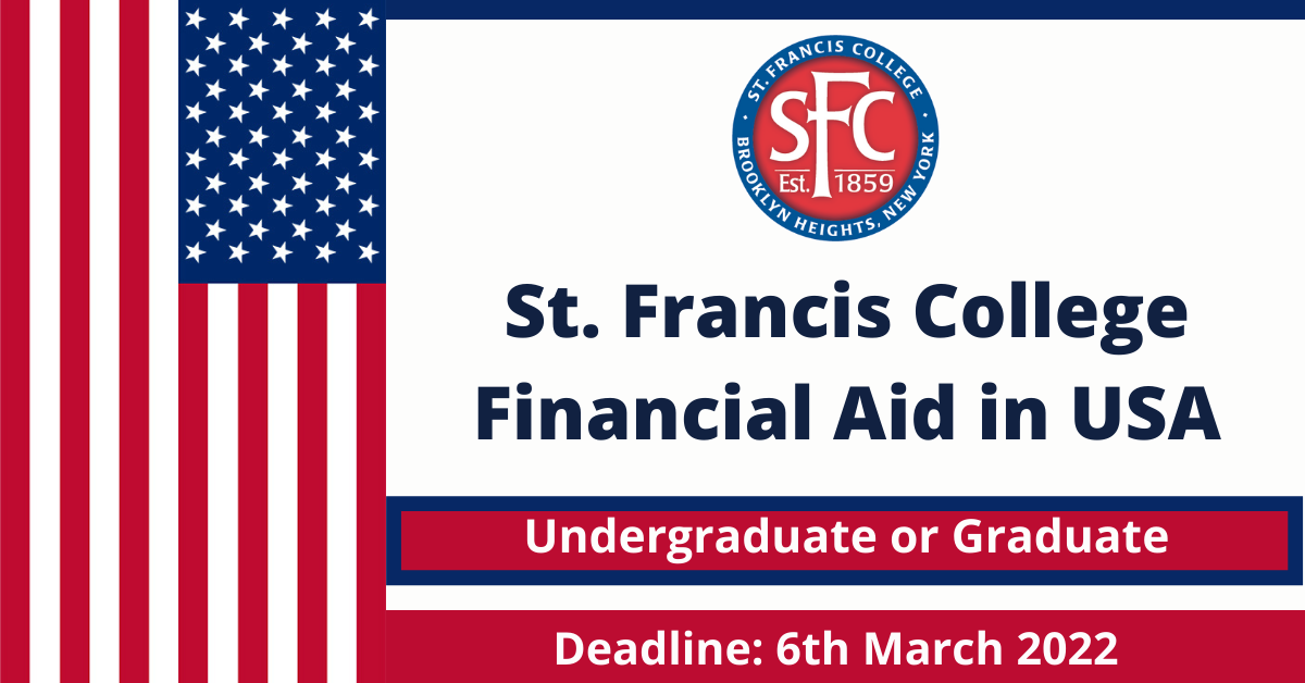 Feature image for St. Francis College Financial Aid in USA