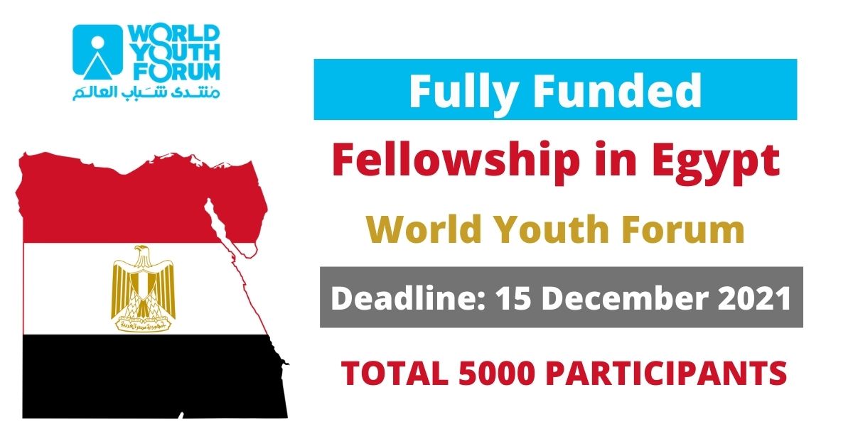 Feature image for Fully Funded World Youth Forum 2022 in Egypt