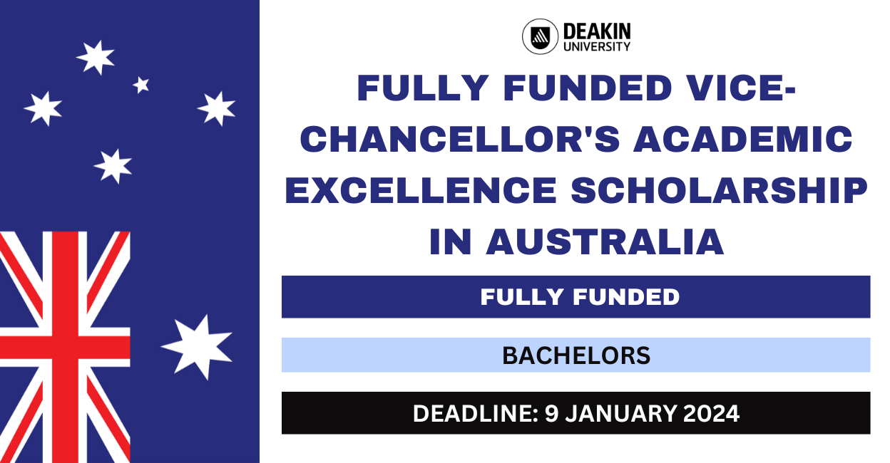 Feature image for Fully Funded Vice-Chancellor's Academic Excellence Scholarship in Australia