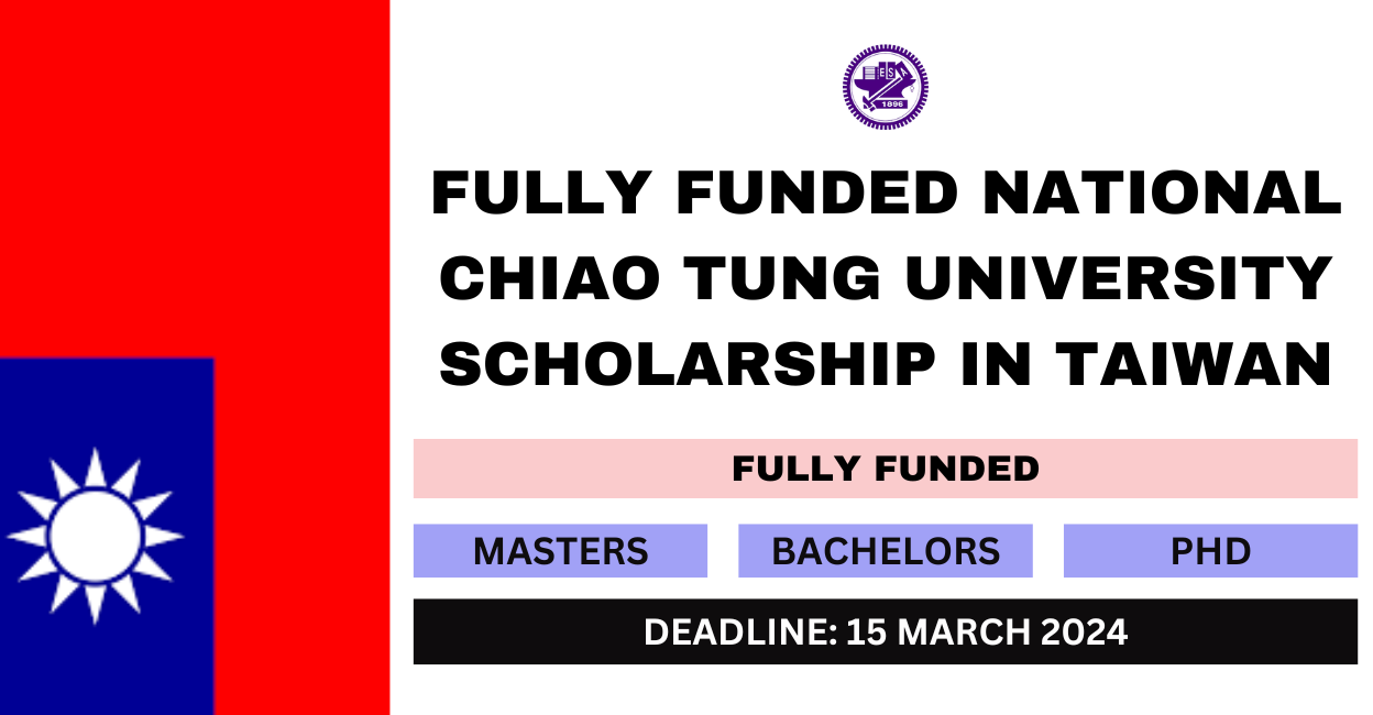 Feature image for Fully Funded National Chiao Tung University Scholarship in Taiwan 2024