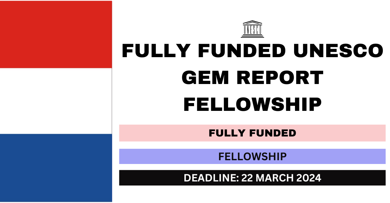 Feature image for Fully Funded UNESCO GEM Report Fellowship 2024