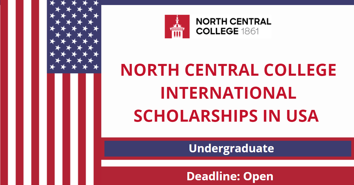 Feature image for North Central College International Scholarships in USA