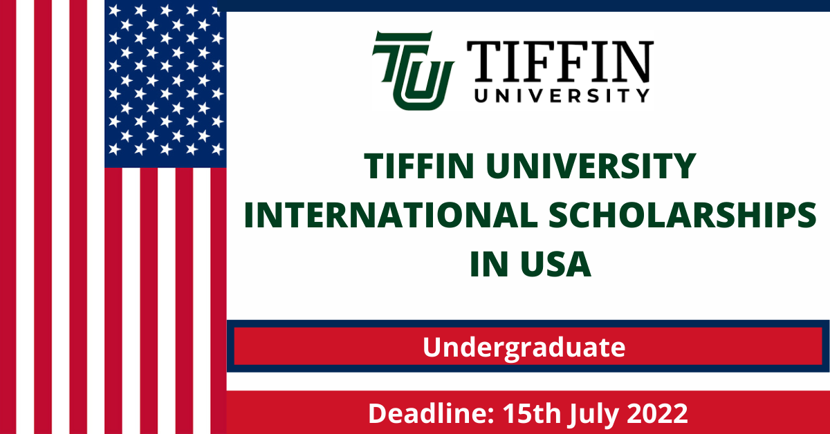 Feature image for Tiffin University International Scholarships In USA