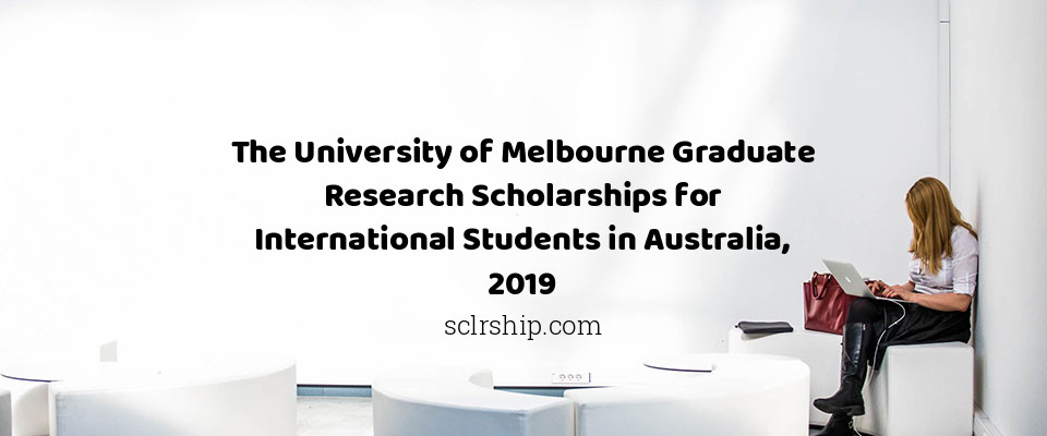 Feature image for The University of Melbourne Graduate Research Scholarships for International Students in Australia, 2019