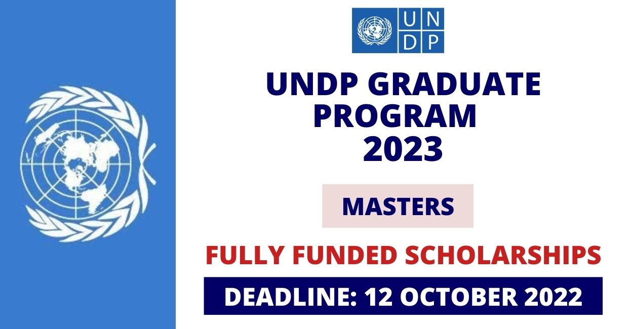 Feature image for Fully Funded UNDP Graduate Program 2023