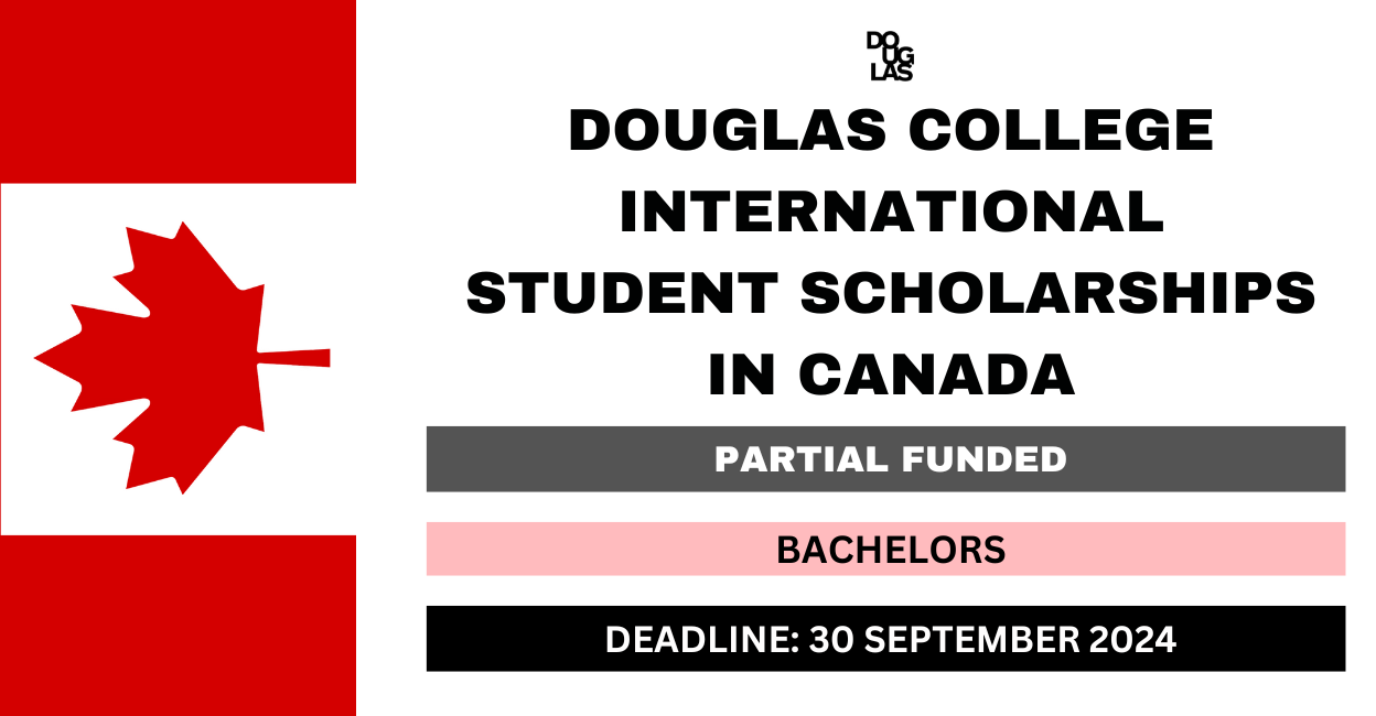 Feature image for Douglas College International Student Scholarships in Canada 2024-25