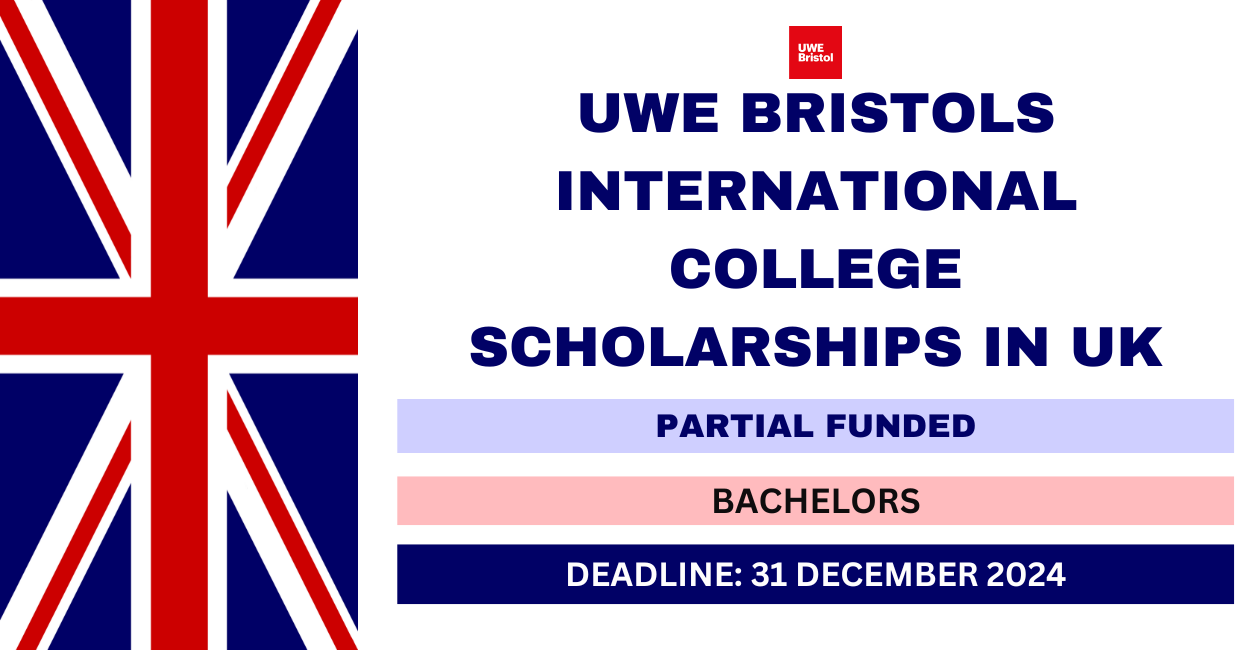 Feature image for UWE Bristols International College Scholarships in UK 2024
