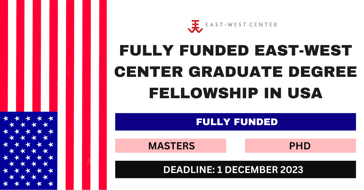 Feature image for Fully Funded East-West Center Graduate Degree Fellowship in USA