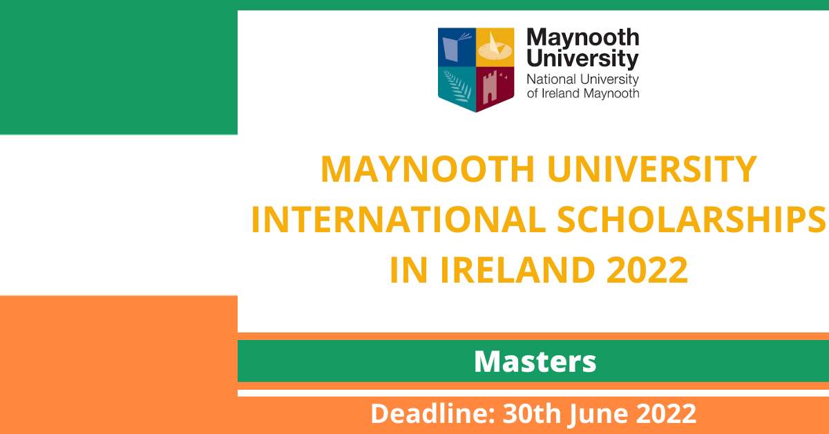 Feature image for Maynooth University International Scholarships in Ireland 2022