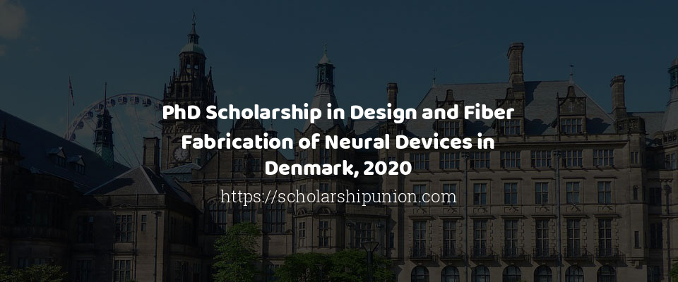 Feature image for PhD Scholarship in Design and Fiber Fabrication of Neural Devices in Denmark, 2020