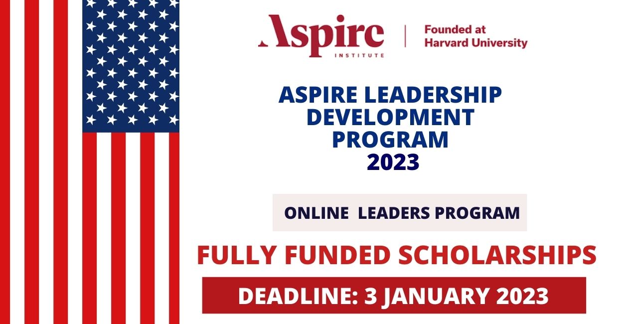 Feature image for Fully Funded Aspire Leadership Development Program 2023