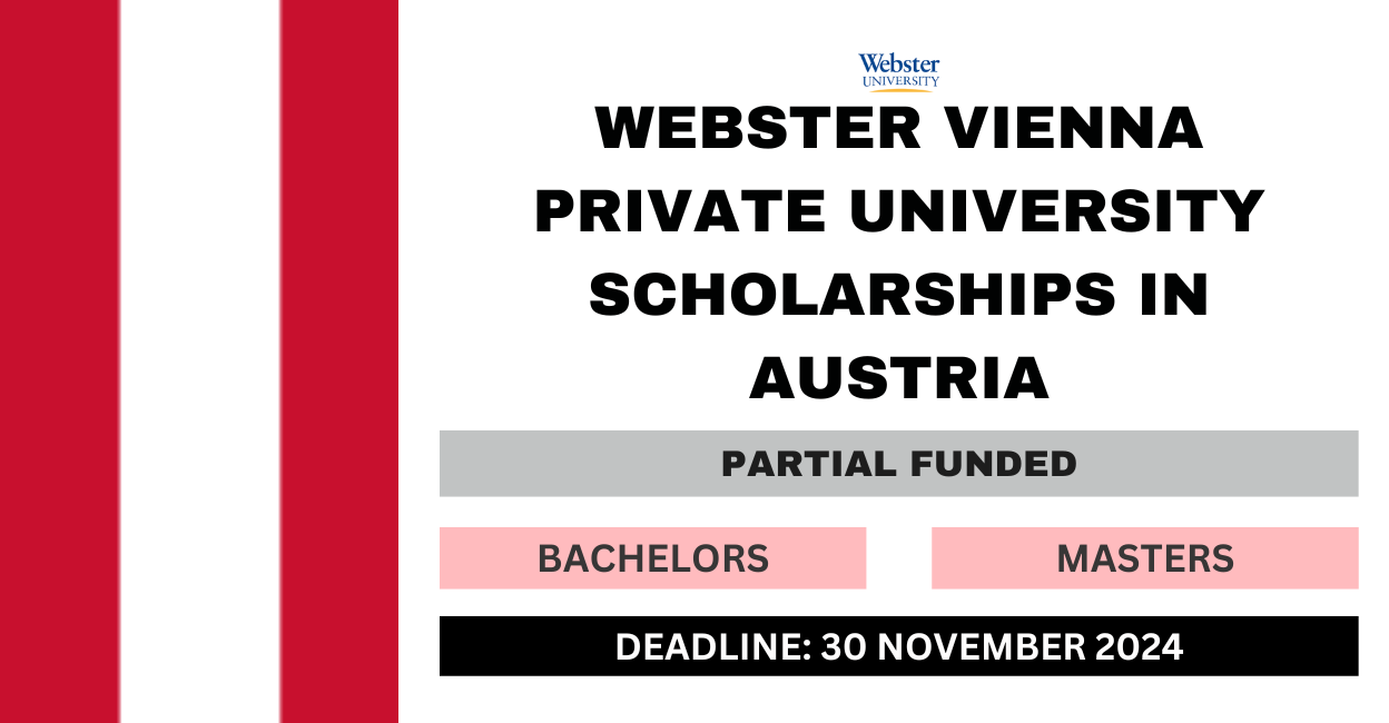 Feature image for Webster Vienna Private University Scholarships in Austria 2024-25