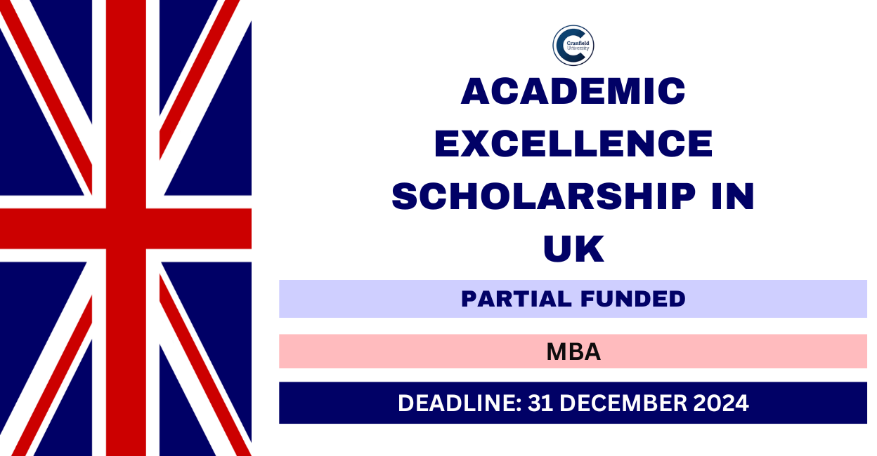 Feature image for Academic Excellence Scholarship in UK 2024