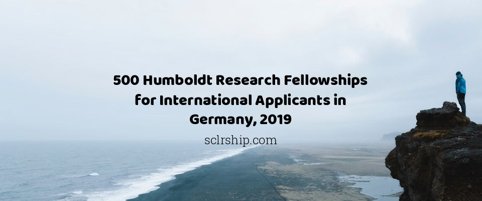 Feature image for 500 Humboldt Research Fellowships for International Applicants in Germany, 2019