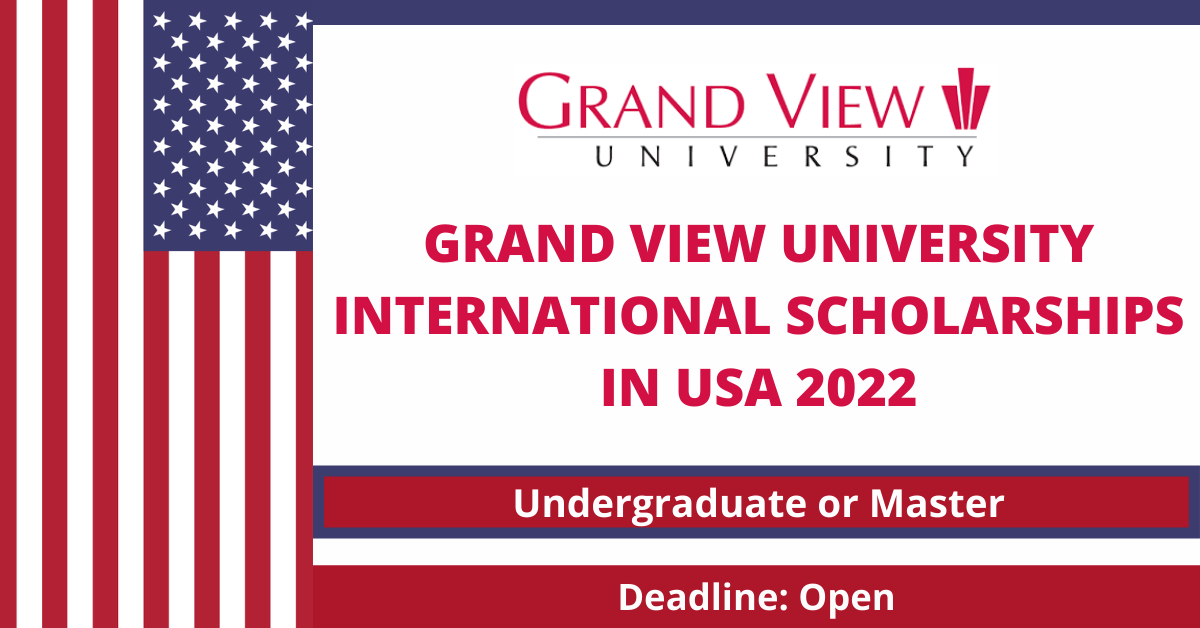 Feature image for Grand View University International Scholarships in USA 2022