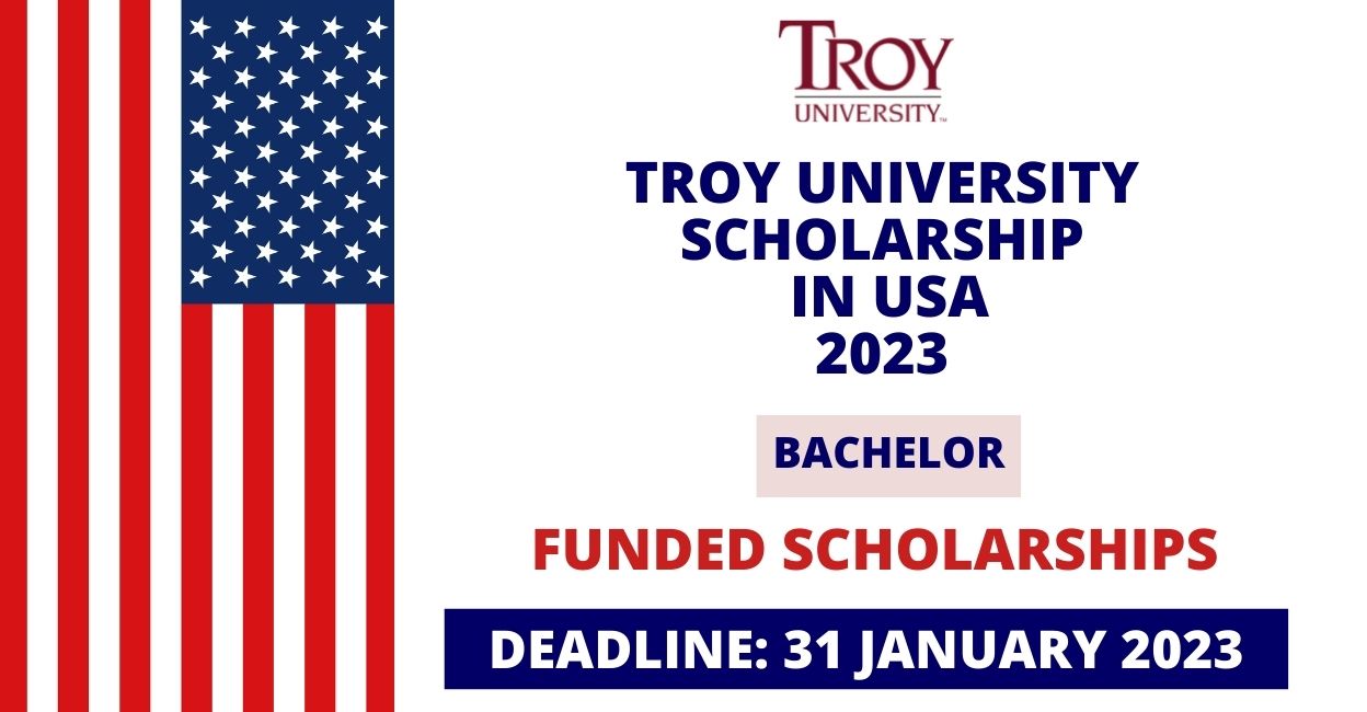 Feature image for Funded Scholarship at Troy University in USA 2023