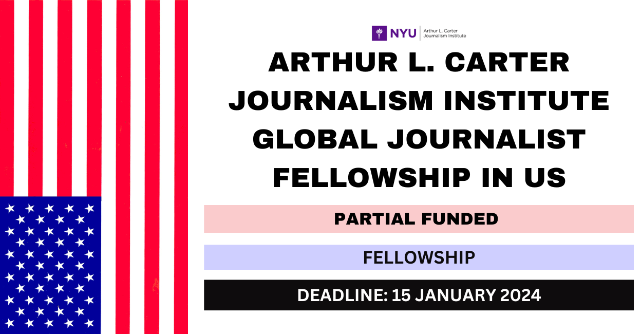 Feature image for Arthur L. Carter Journalism Institute Global Journalist Fellowship in US