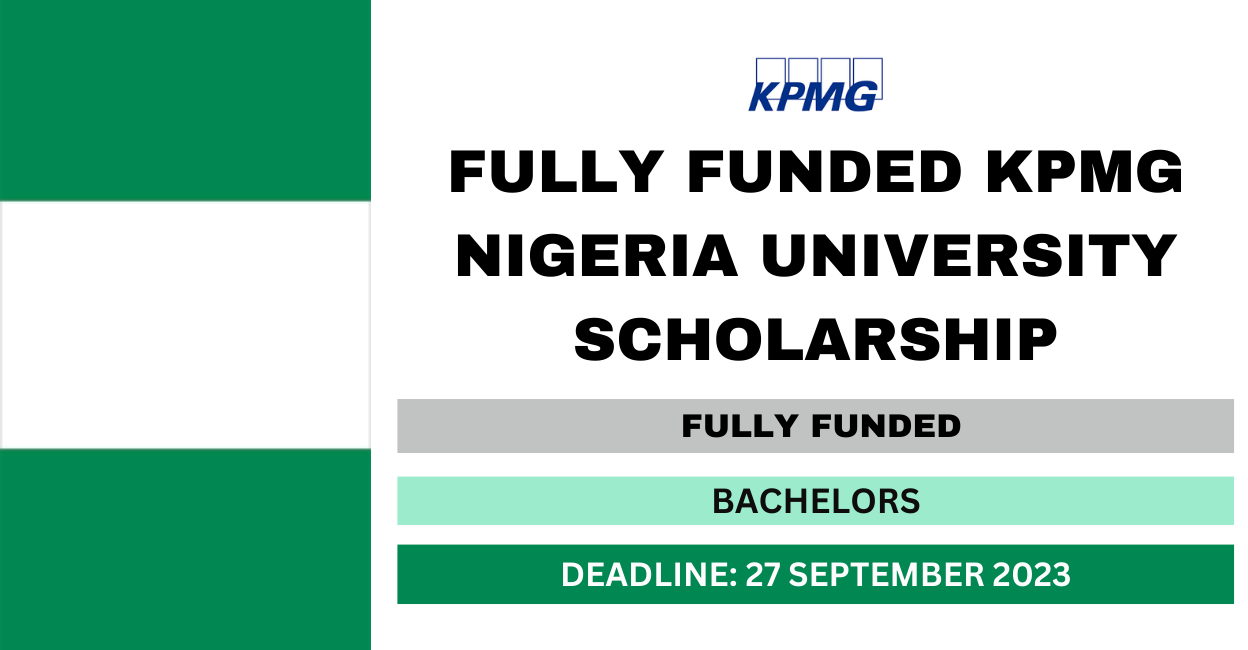 Feature image for Fully Funded KPMG Nigeria University Scholarship 2024
