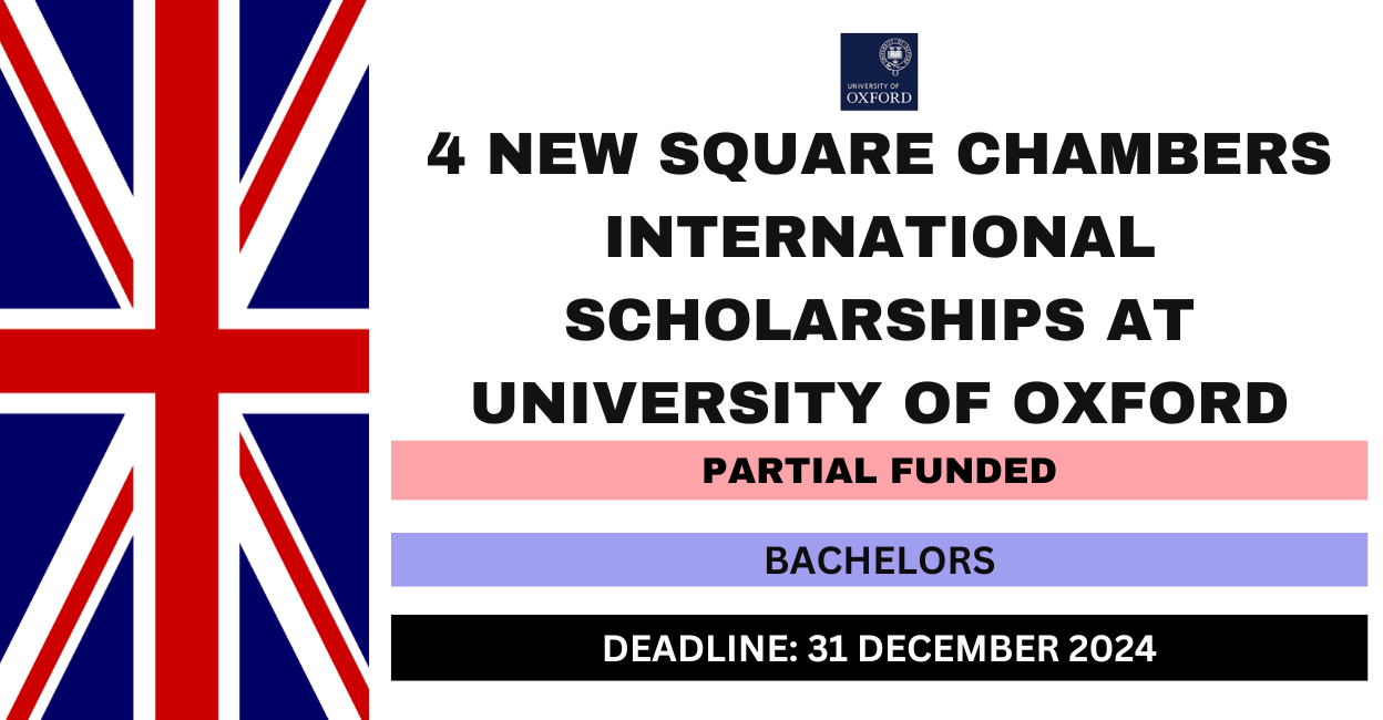 Feature image for 4 New Square Chambers International Scholarships at University of Oxford