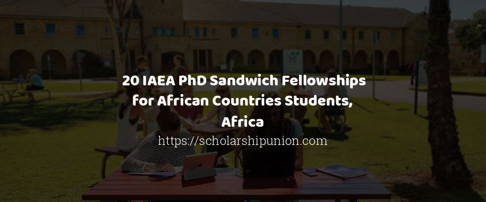 Feature image for  20 IAEA PhD Sandwich Fellowships for African Countries Students, Africa