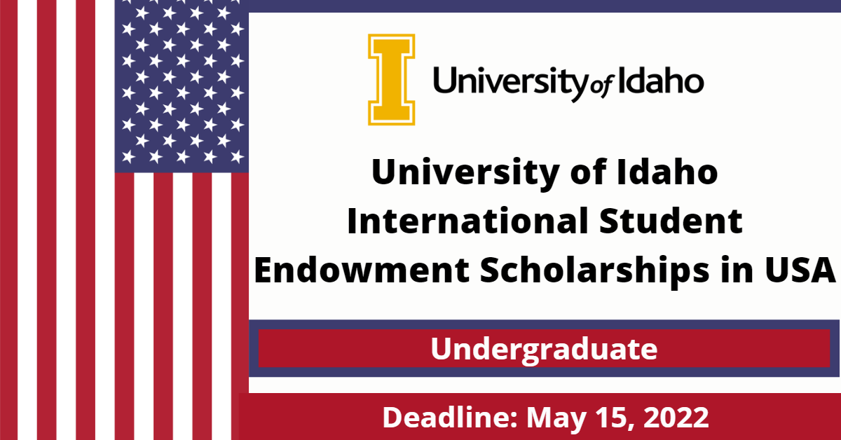 Feature image for University of Idaho International Student Endowment Scholarships in USA