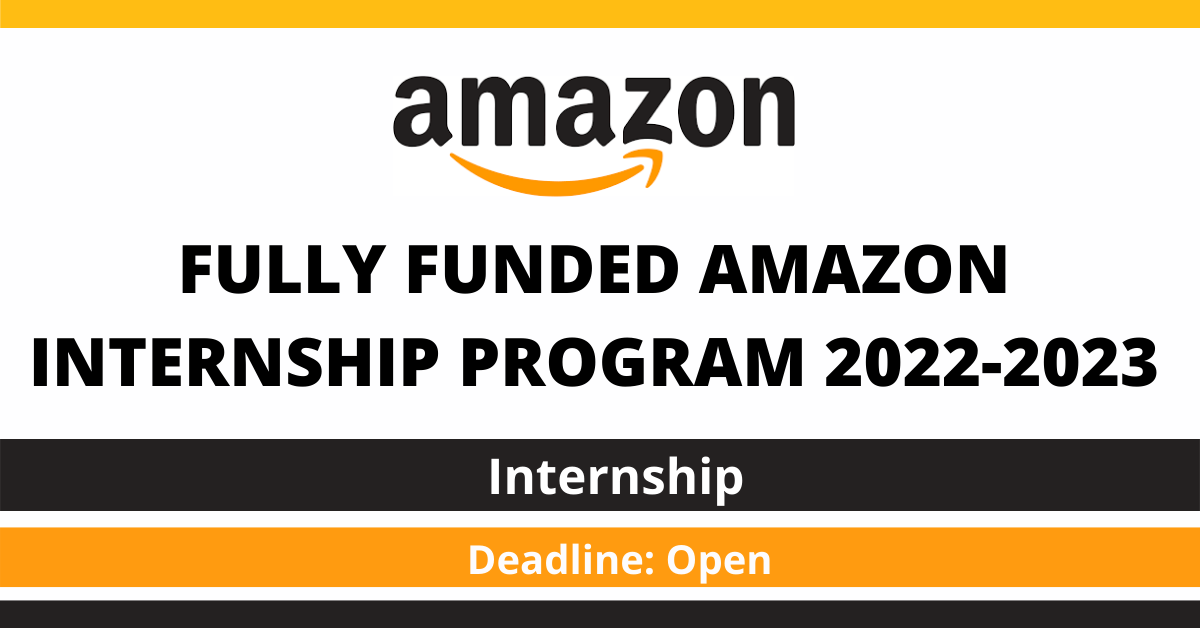 Feature image for Fully Funded Amazon Internship Program 2022-2023