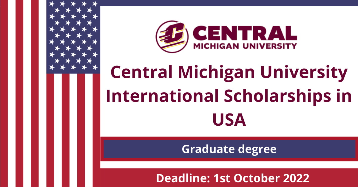 Feature image for Central Michigan University International Scholarships in USA