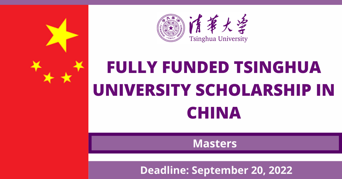 Feature image for Fully Funded Tsinghua University Scholarship in China