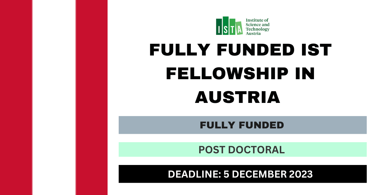 Feature image for Fully Funded IST Fellowship in Austria 2024