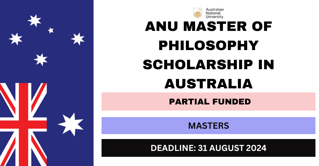 Feature image for ANU Master of Philosophy Scholarship in Australia 2024